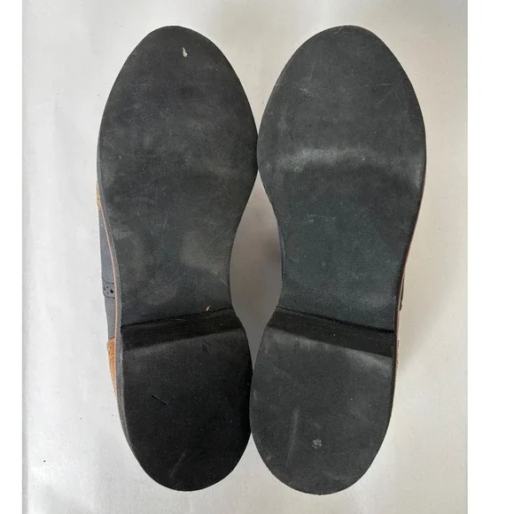 Pinecones VTG Leather Wingtip Oxford Shoes Womens 8.5 Preppy Retro Academia - Picture 8 of 10